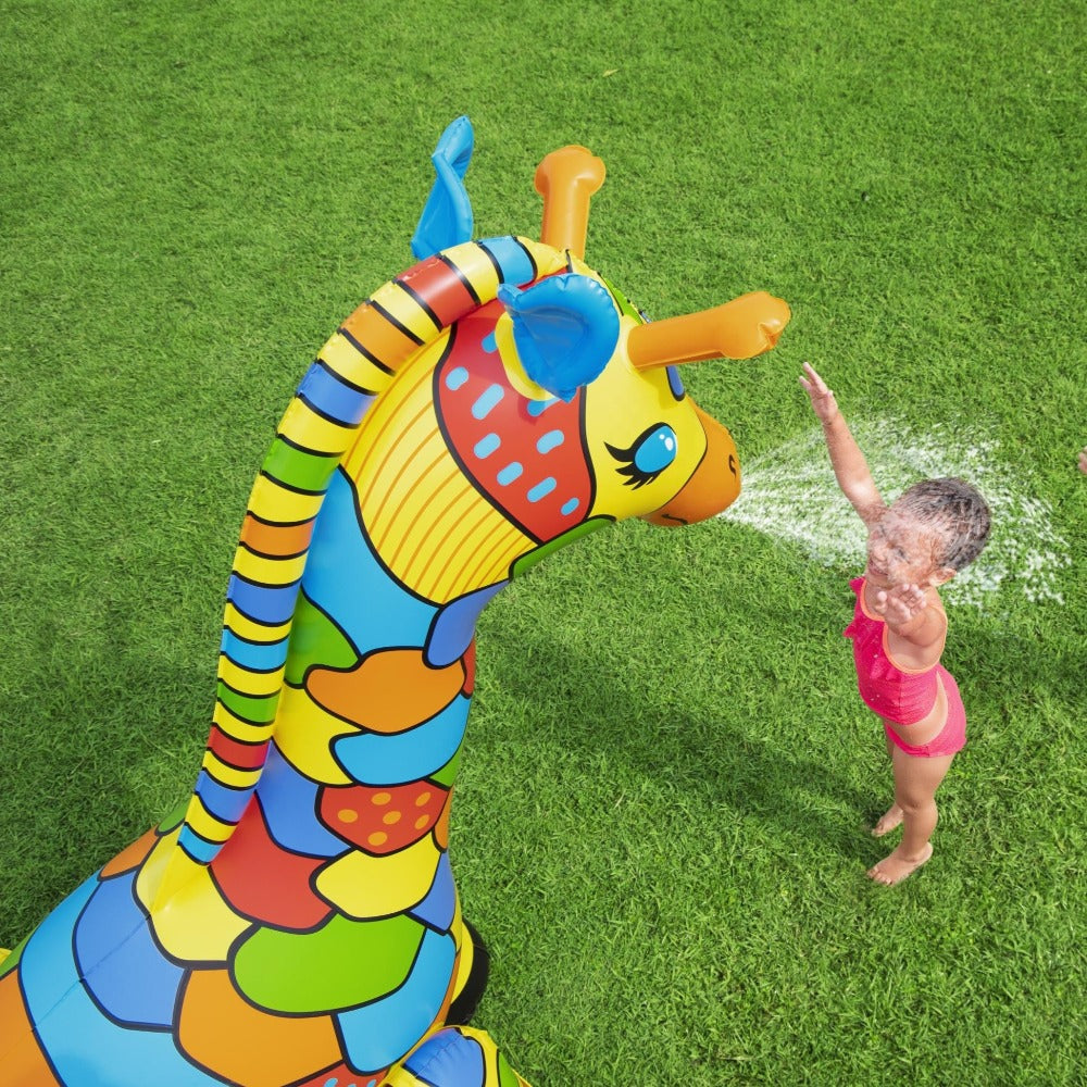 The Giraffe Best Friend Inflatable Spray Toy