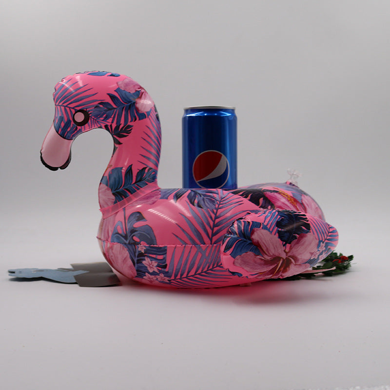 The Pink Flamingo Cup Holder Float