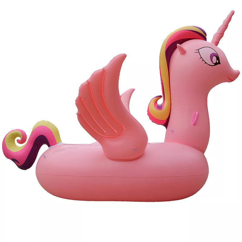 Pink Unicorn Inflatable Pool Float