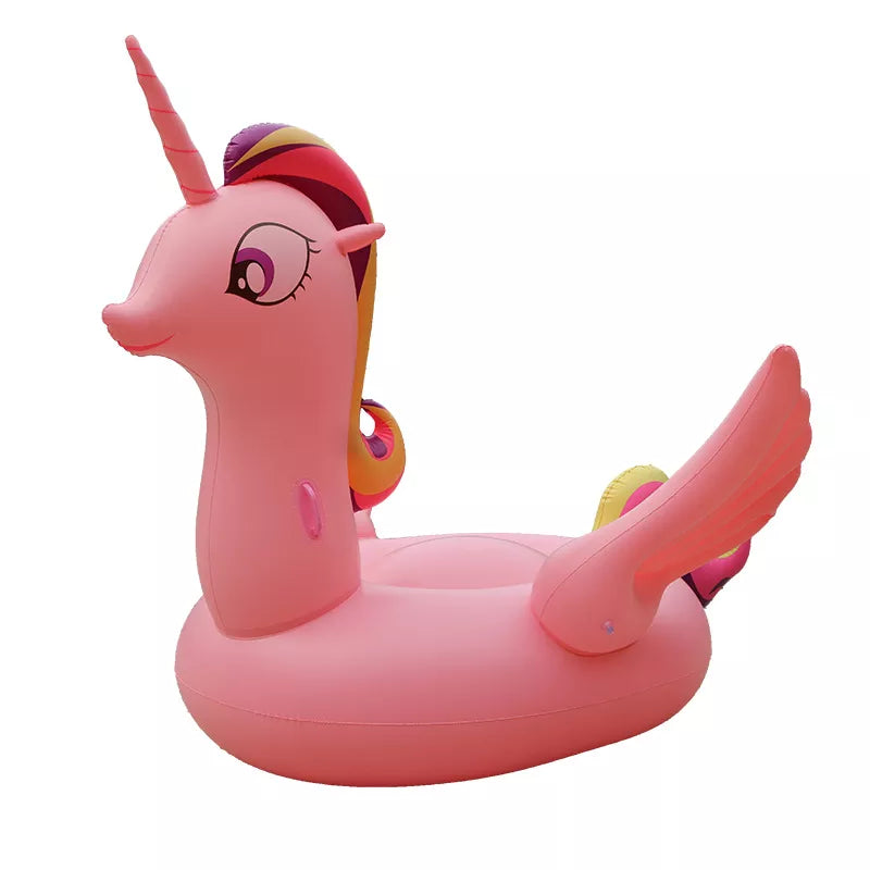 Pink Unicorn Inflatable Pool Float