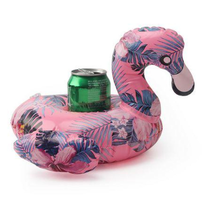 The Pink Flamingo Cup Holder Float