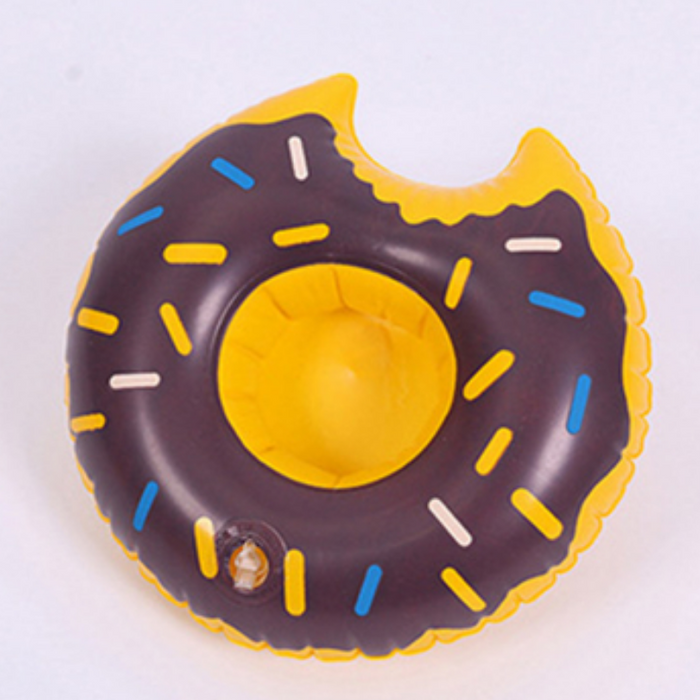 The Bitten Drinking Donut Pool Float