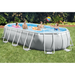 Above Ground Family Swimming Pool Set.