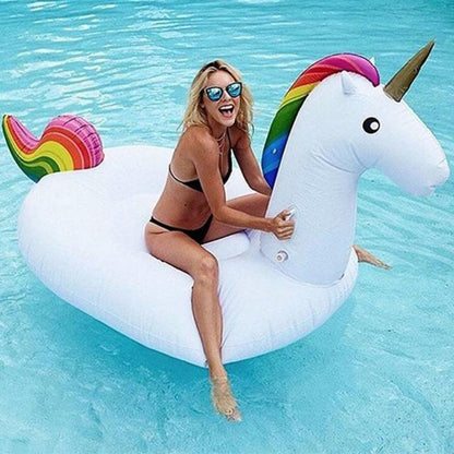 Giant Unicorn Pool Float Set.