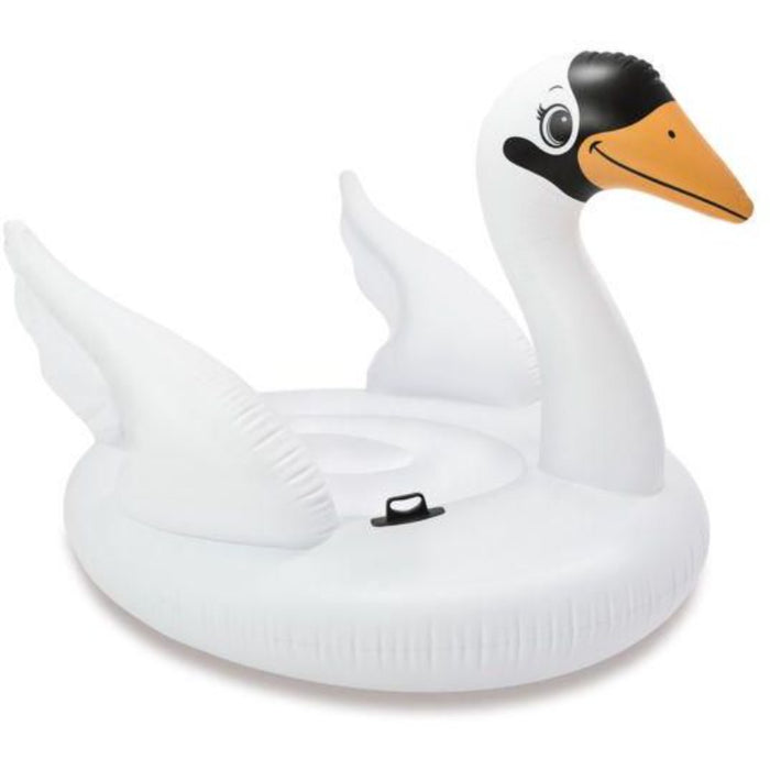 The Mega Swan Inflatable Swimming Pool Float