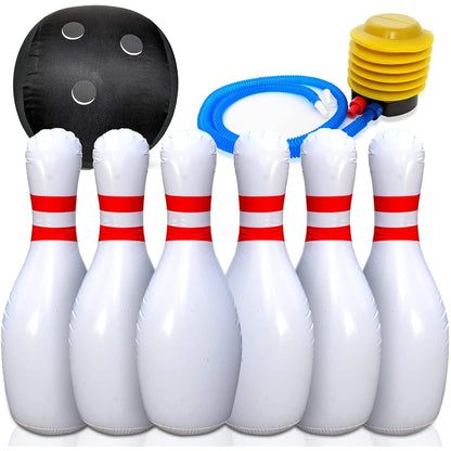 The Giant Bowling Water Toy Set Pool Float
