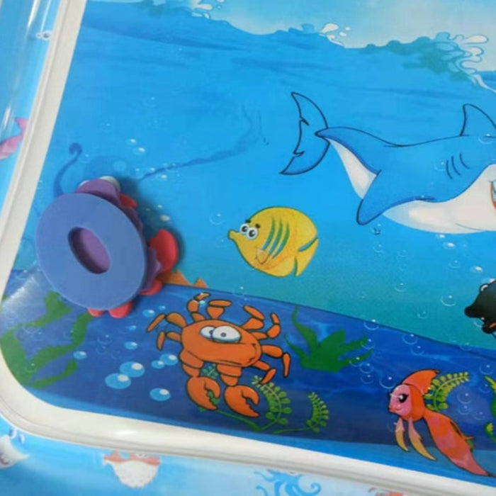 The Happy Shark Inflatable Swim Mat