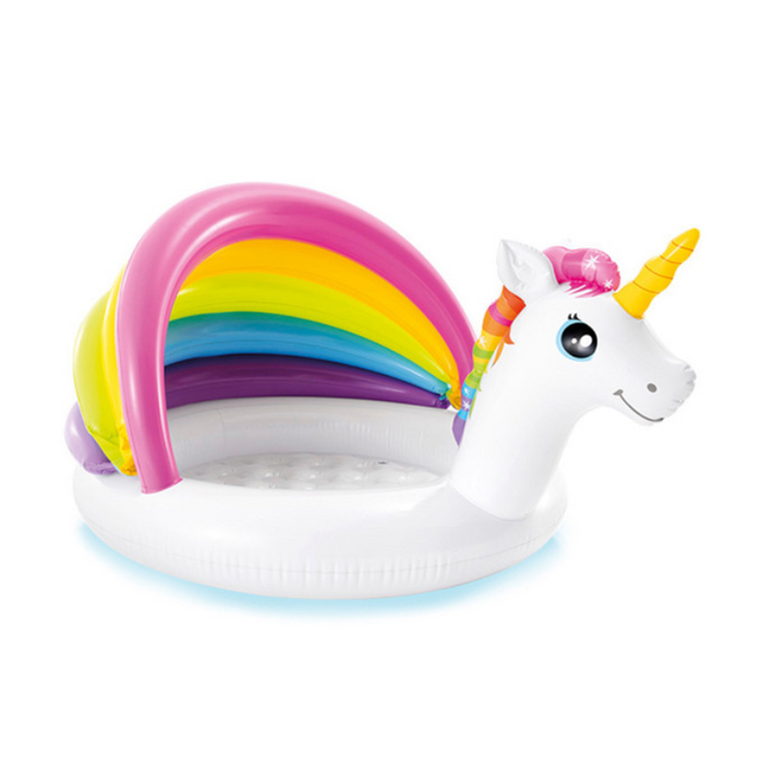 The Unicorn Wonderland Inflatable Baby Swimming Pool Float
