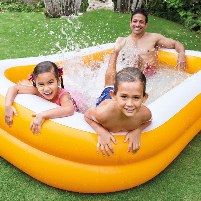 The Orange Bubble Inflatable Swimming Pool