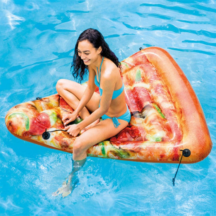 The Pizza Slice Inflatable Swimming Floating Mat
