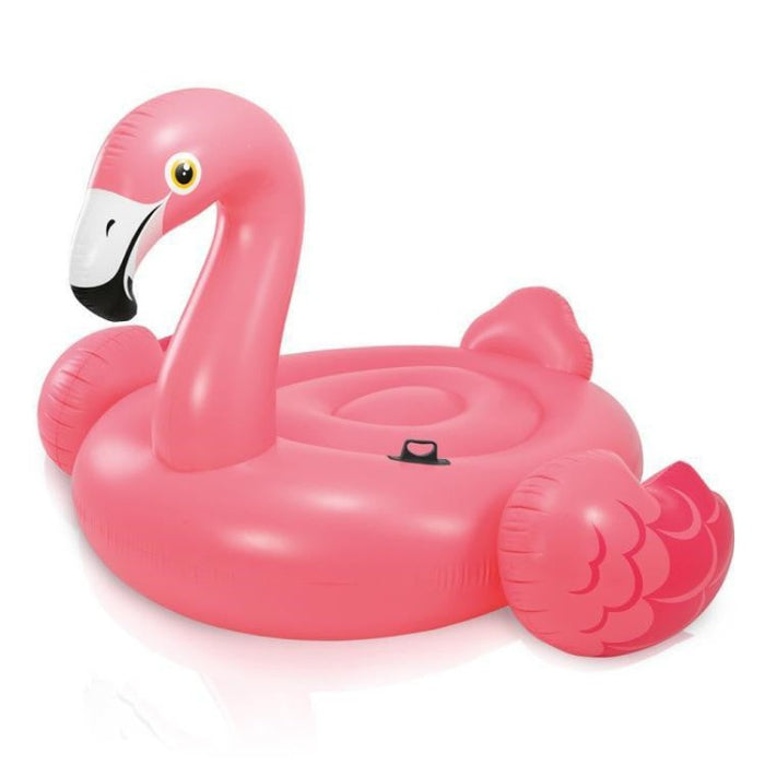 The Island Flamingo Inflatable Mega Swimming Pool Float
