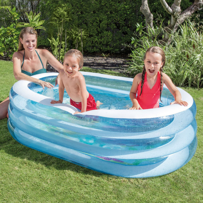 The Classical Bubble Inflatable Swimming Pool Float