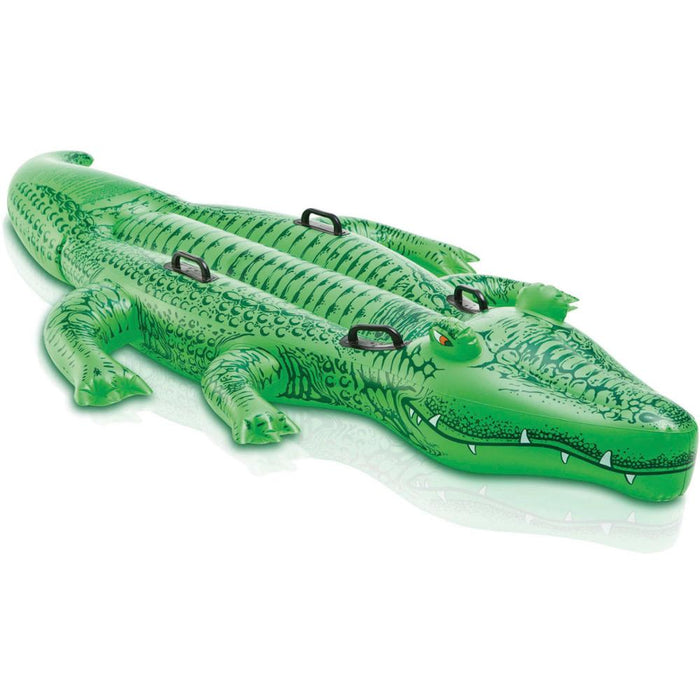 The Crocodile Inflatable Swimming Pool Float