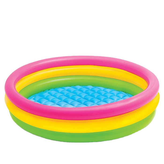 The Summer Rainbow Inflatable Swimming Pool For Kids