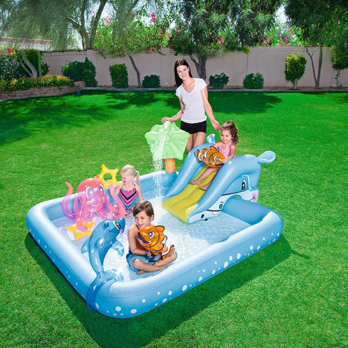 The Aquarium Inflatable Pool Amusement Play Park Center