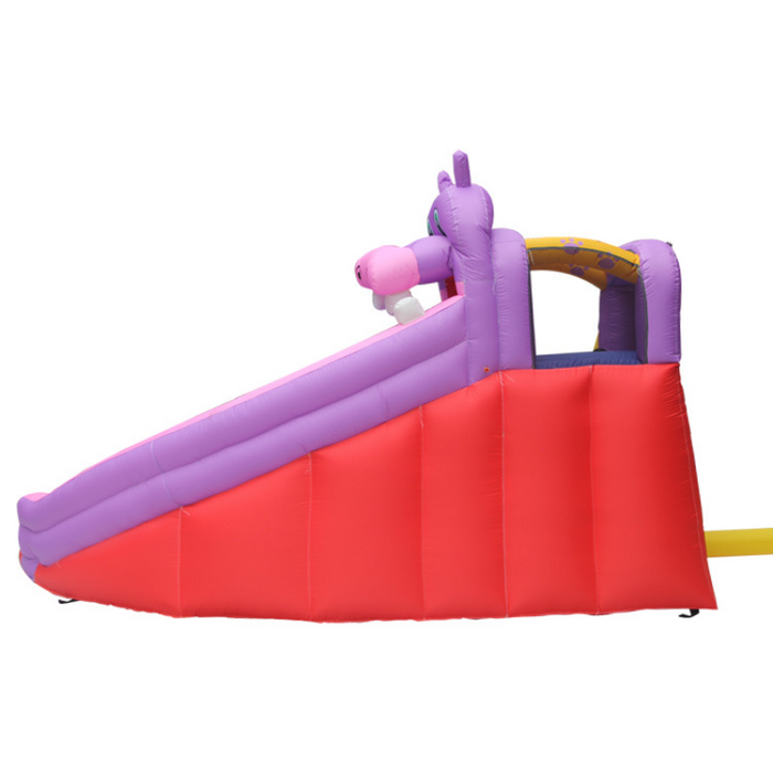 The Rhino Inflatable Swimming Pool Slide With Water Gun