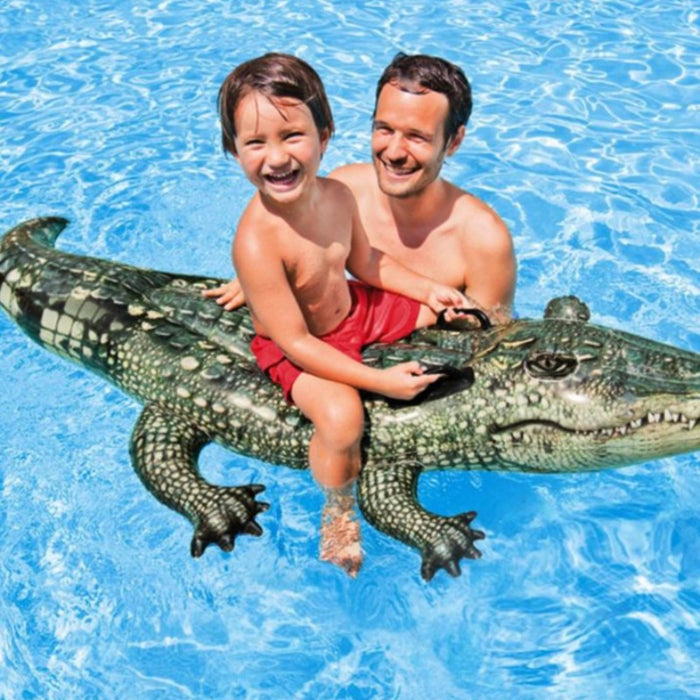 The Fierce Alligator Inflatable Water Pool Float