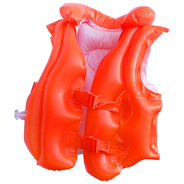 The Safety Vest Inflatable Children Swimming Pool Float