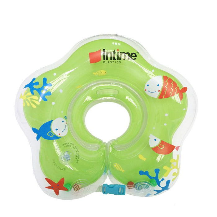 Bath Neck Ring Inflatable Float For Baby Swimming.