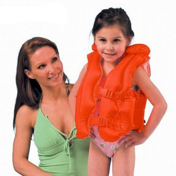 The Safety Vest Inflatable Children Swimming Pool Float