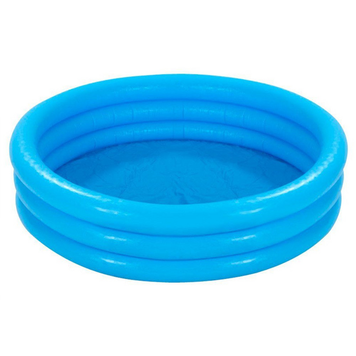 The Bubble Rounded Rings Inflatable Swimming Pool Float