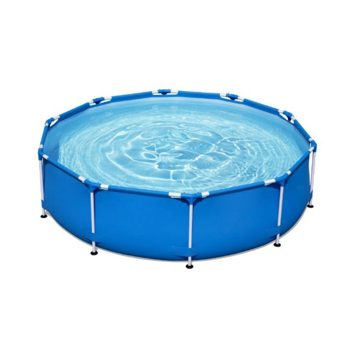 The Steel Pro Round Swimming Pool Set With Filter Pump