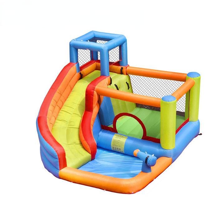 The Fun Adventures Inflatable Swimming Pool Water Park With Slide