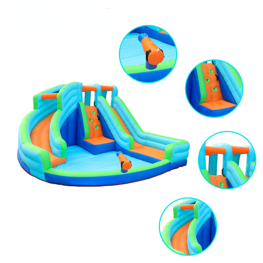 The Aqua Water Slide Inflatable Slide Water Park