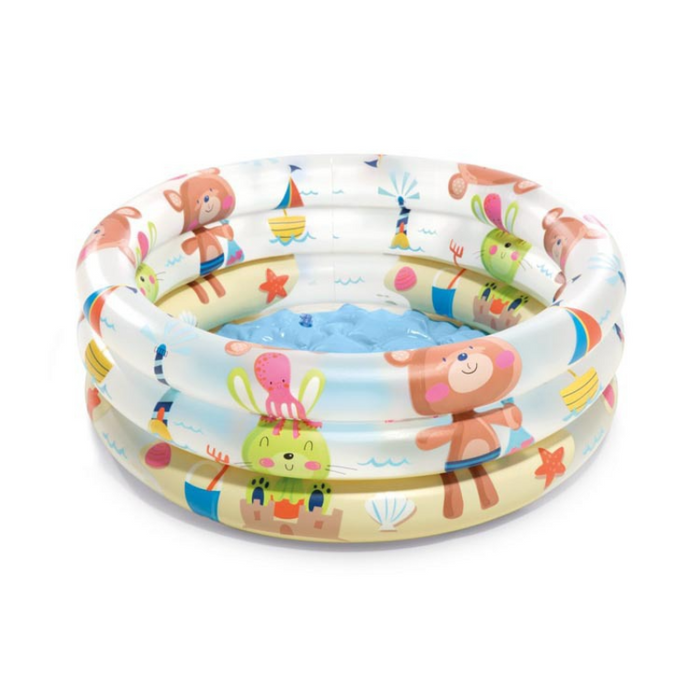 The Mini Teddy Bear Inflatable Swimming Pool Float