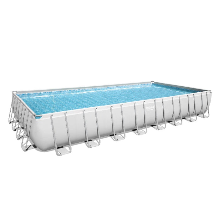 The Rectangular Outdoor Family Swimming Pool Hot Tub Spa Set