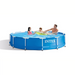 Above Ground Metal Frame Outdoor Swimming Pool Set.