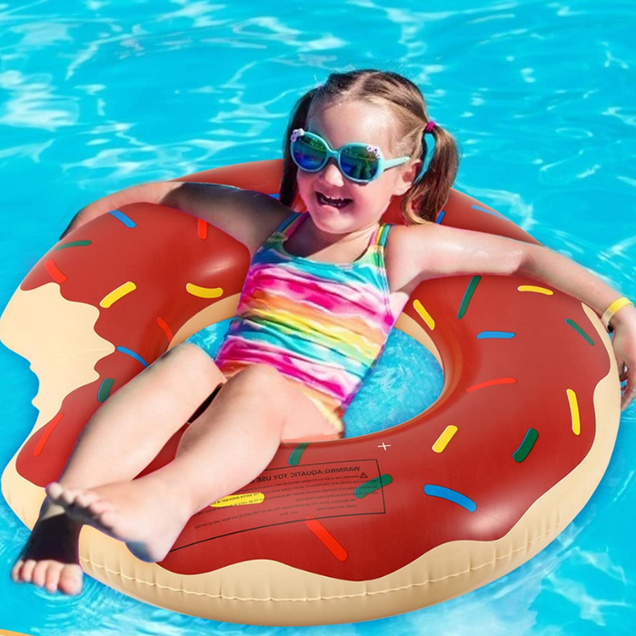The Bitten Donut Swimming Float
