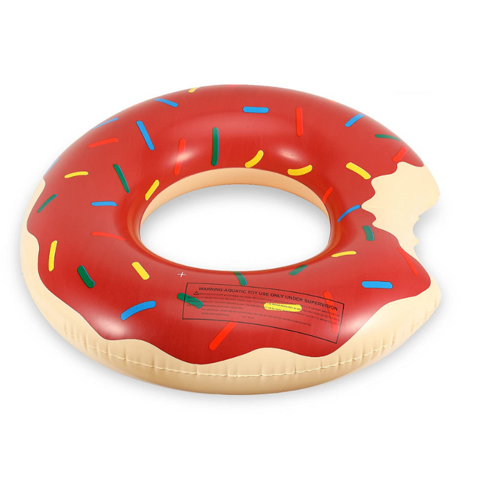 The Bitten Donut Swimming Float