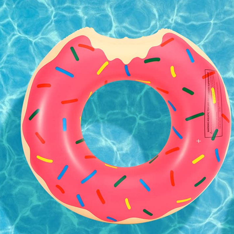 The Bitten Donut Swimming Float