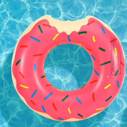 The Bitten Donut Swimming Float