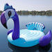 Gigantic Inflatable Peacock Pool Float.